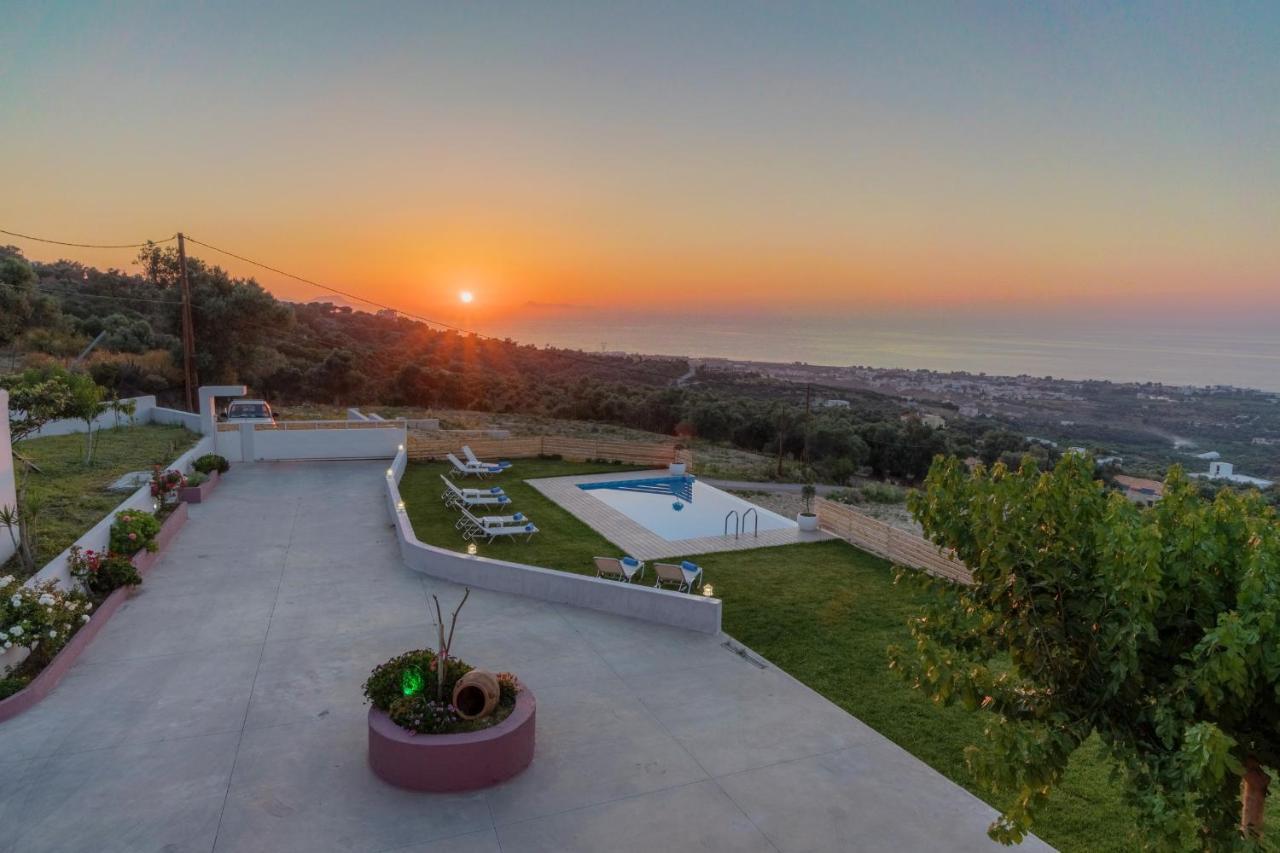 Alkistis Villa With Amazing Sea View Μαρουλάς Εξωτερικό φωτογραφία