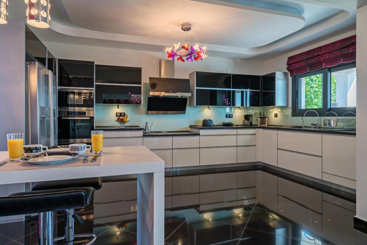 Alkistis Villa With Amazing Sea View Μαρουλάς Εξωτερικό φωτογραφία