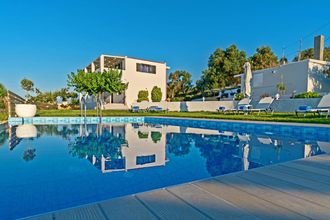 Alkistis Villa With Amazing Sea View Μαρουλάς Εξωτερικό φωτογραφία