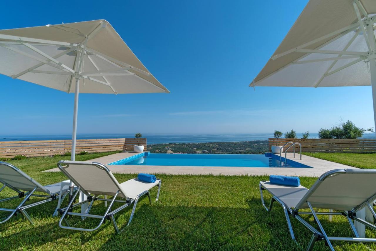 Alkistis Villa With Amazing Sea View Μαρουλάς Εξωτερικό φωτογραφία