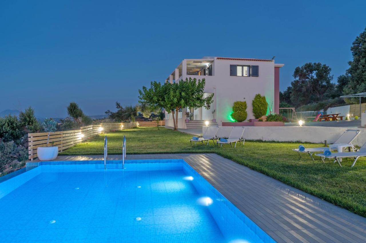 Alkistis Villa With Amazing Sea View Μαρουλάς Εξωτερικό φωτογραφία