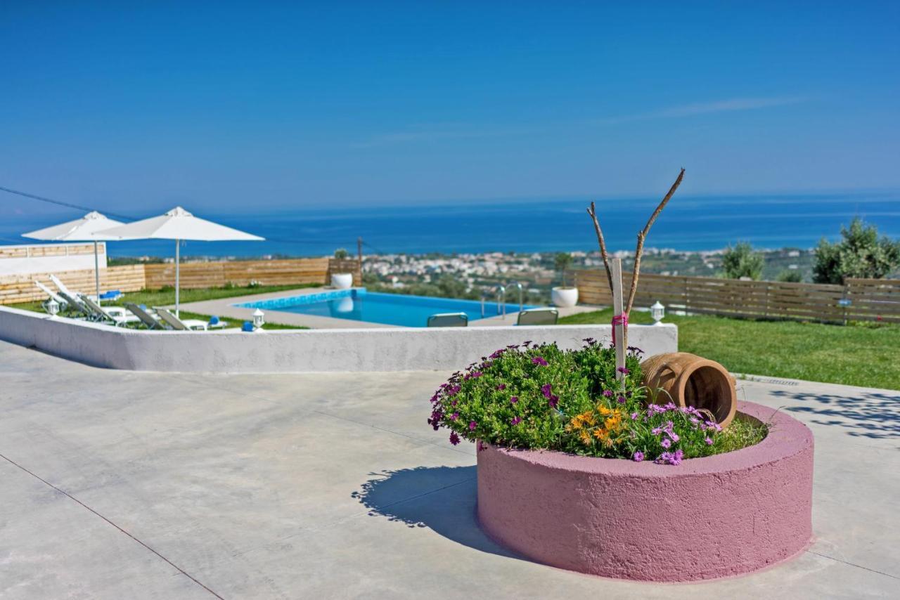 Alkistis Villa With Amazing Sea View Μαρουλάς Εξωτερικό φωτογραφία