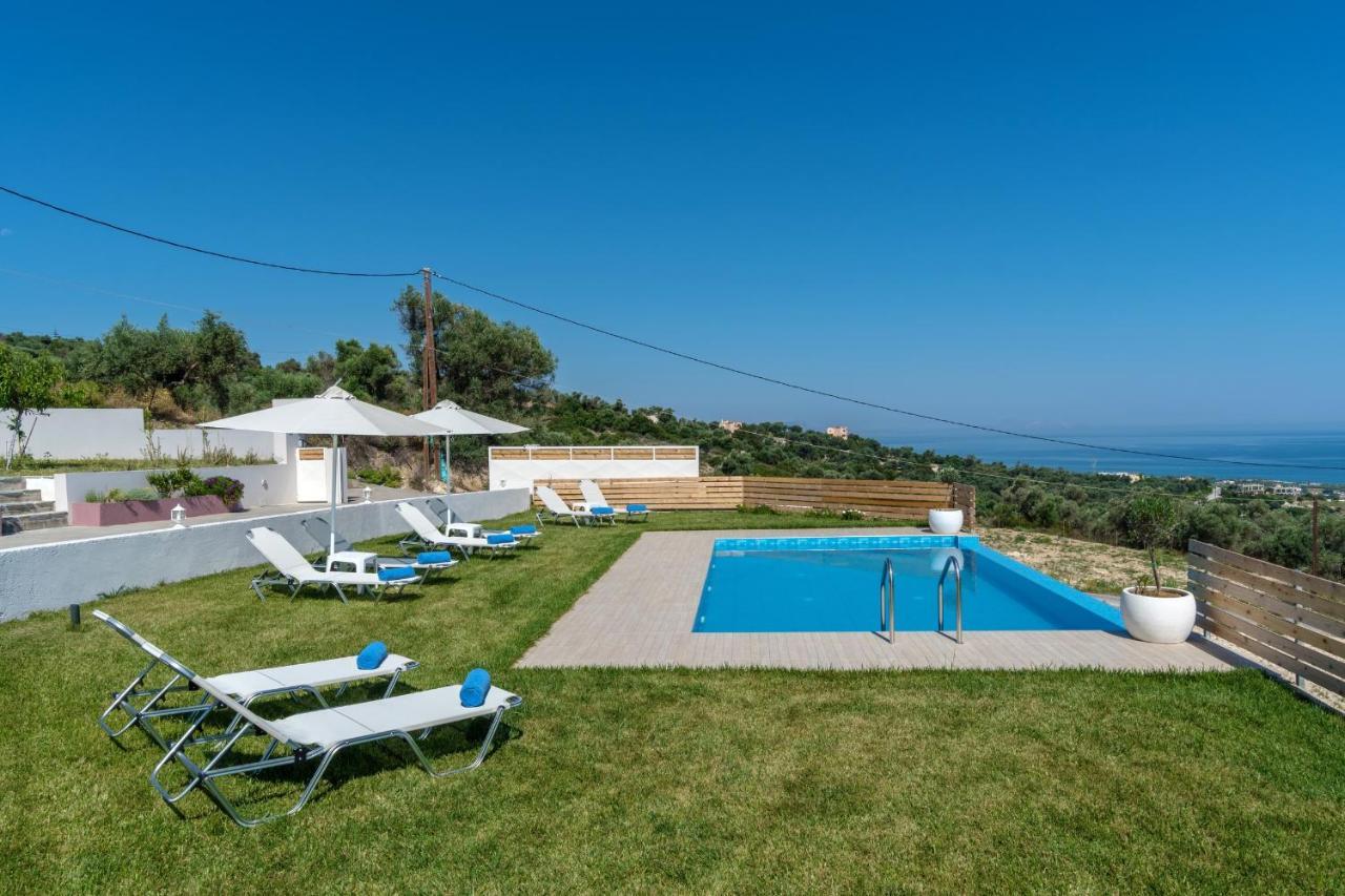 Alkistis Villa With Amazing Sea View Μαρουλάς Εξωτερικό φωτογραφία